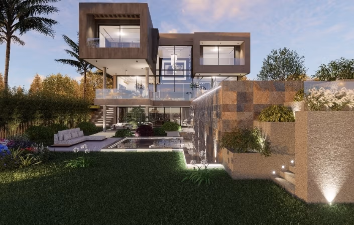 Villa front golf amelkis