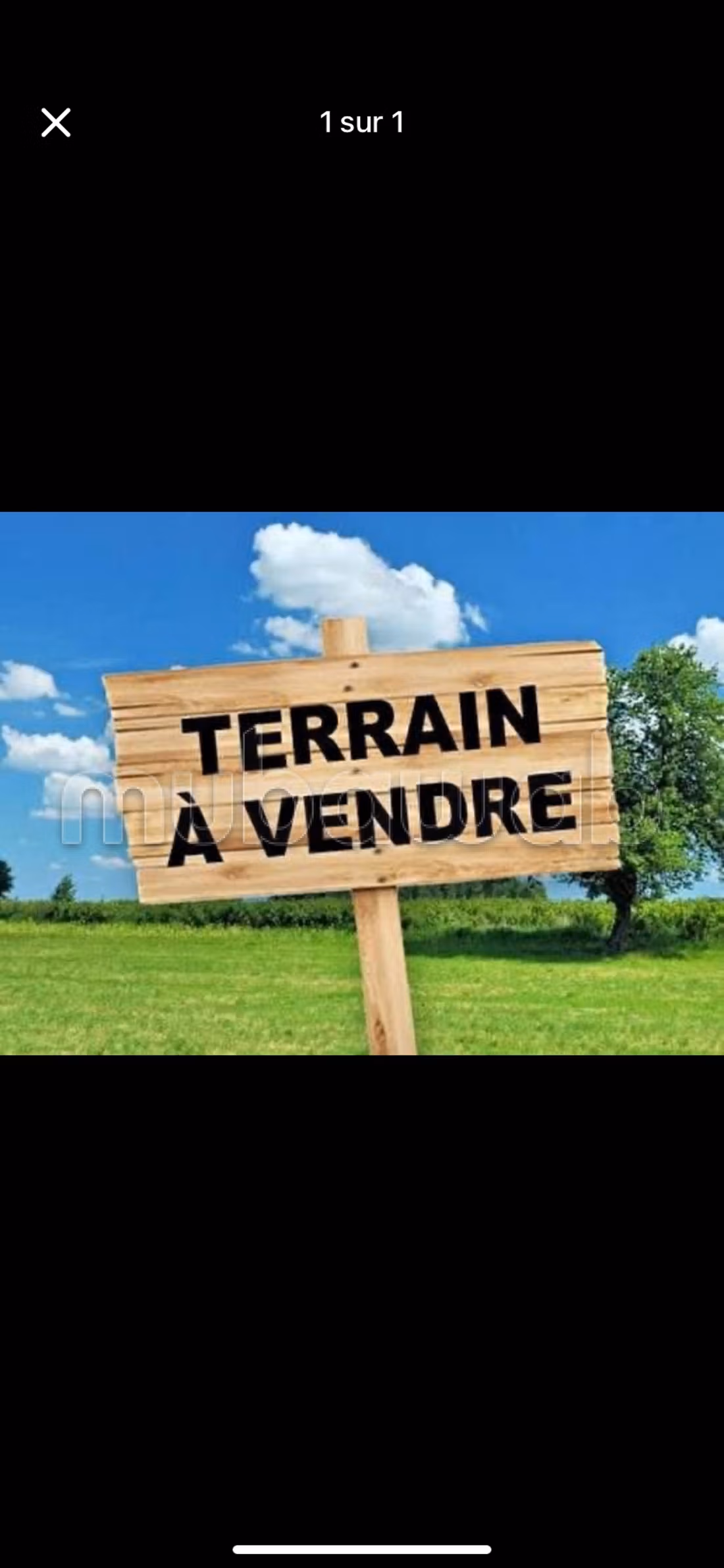 Lot terrain à vendre