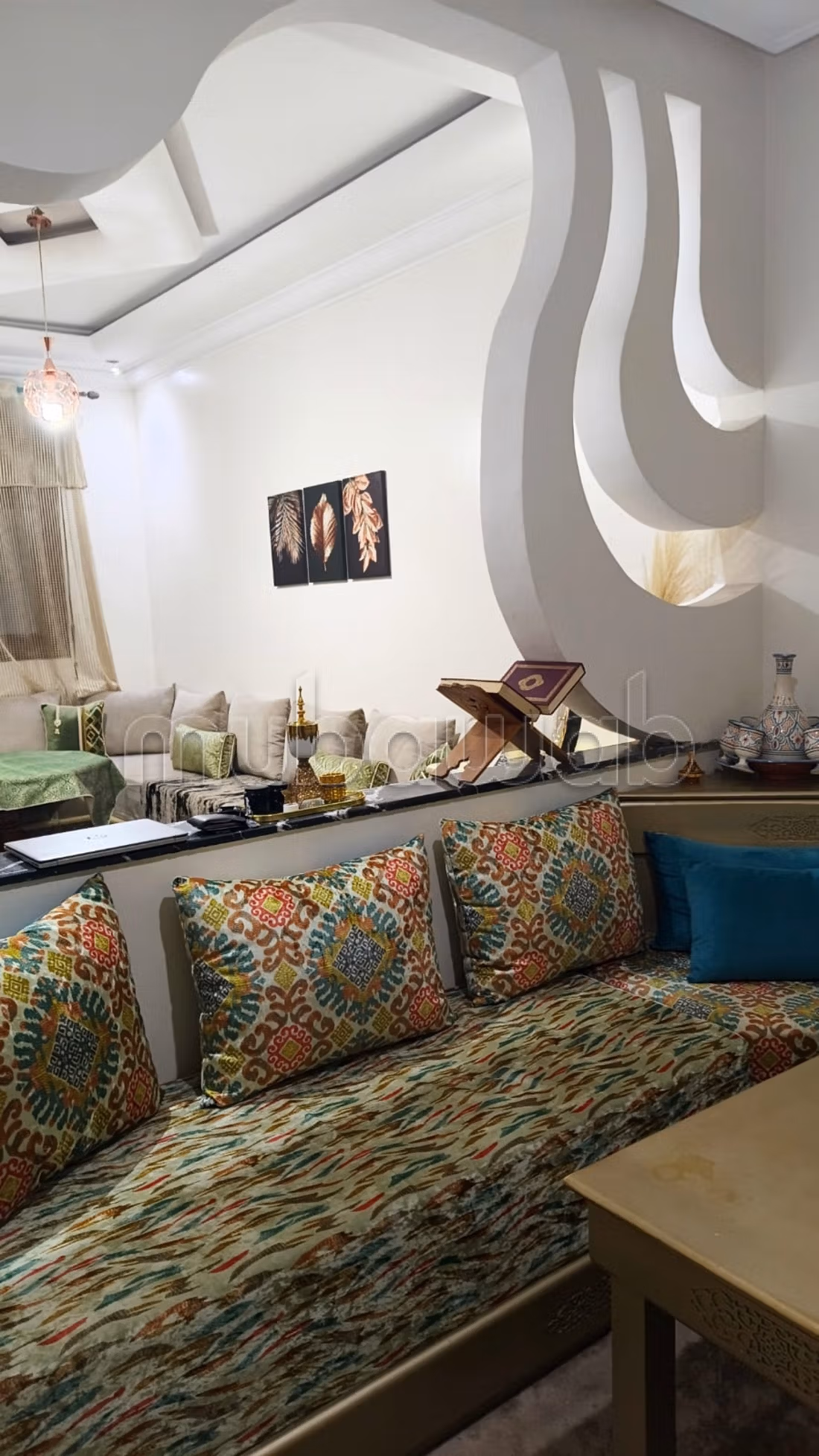 Superbe appartement à vendre à rue aviations sale aayeda. 
2 chambres agréables