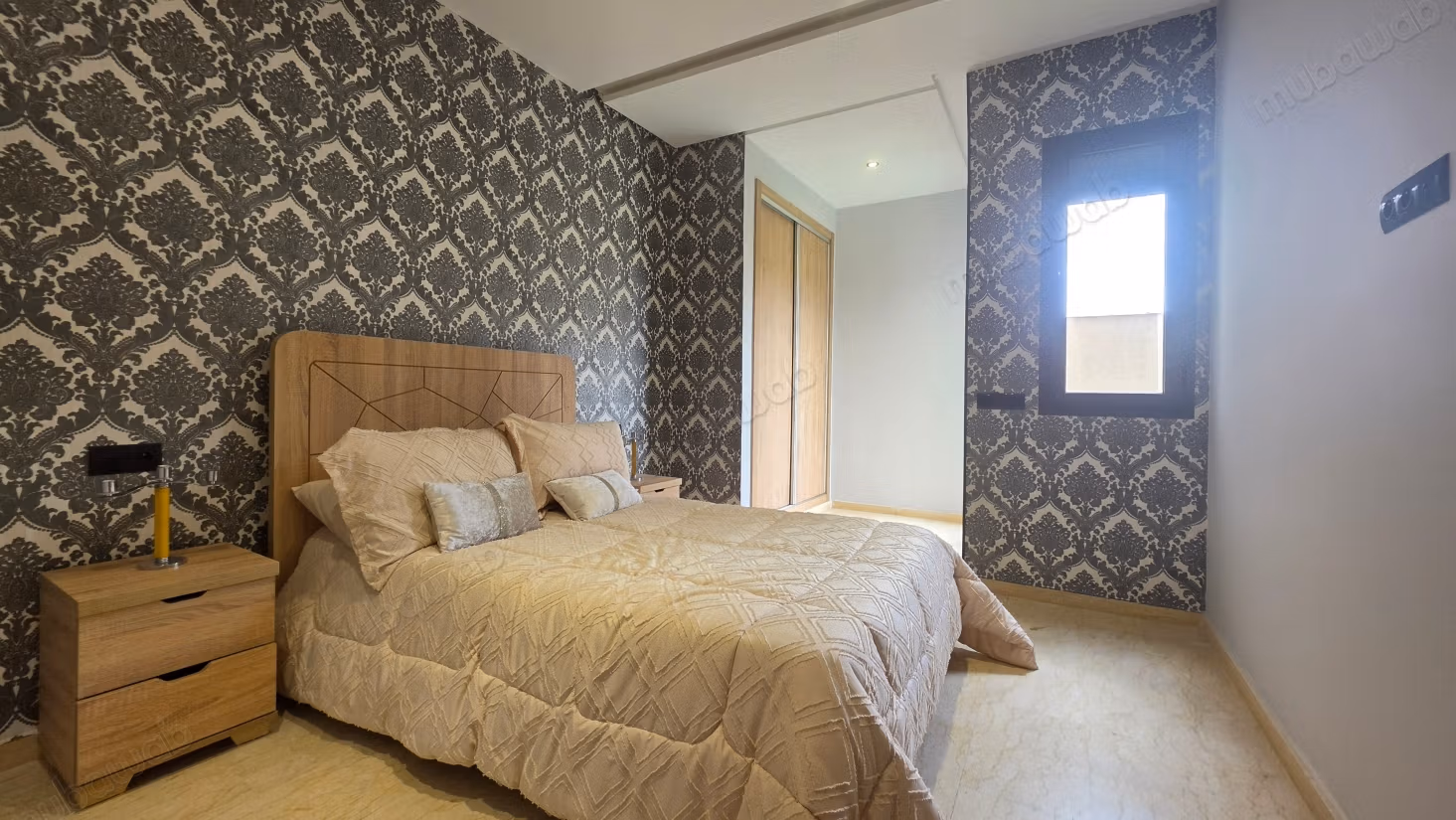 Furnished studio with terrace in the Oasis