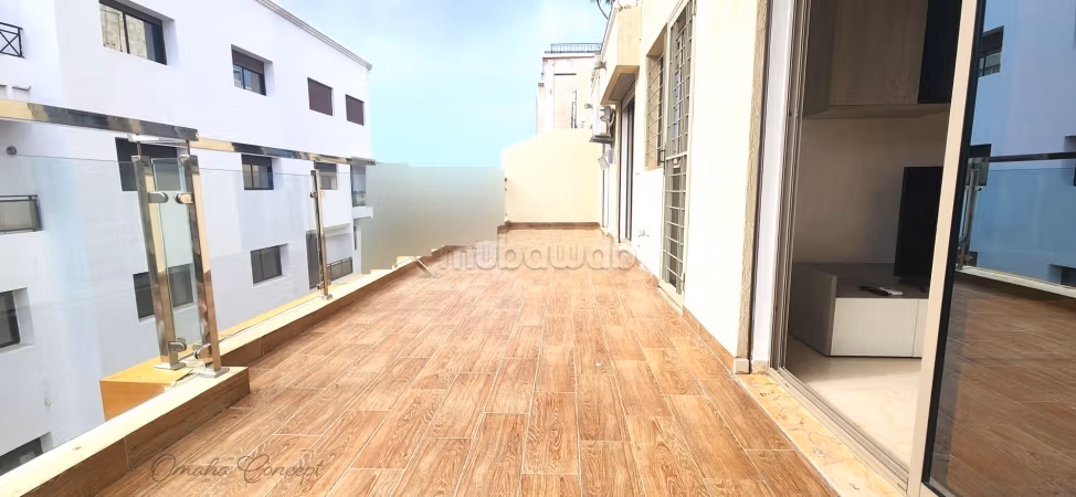 Gemeubileerd appartement 75m2 4e Garage Terrasse Maarif