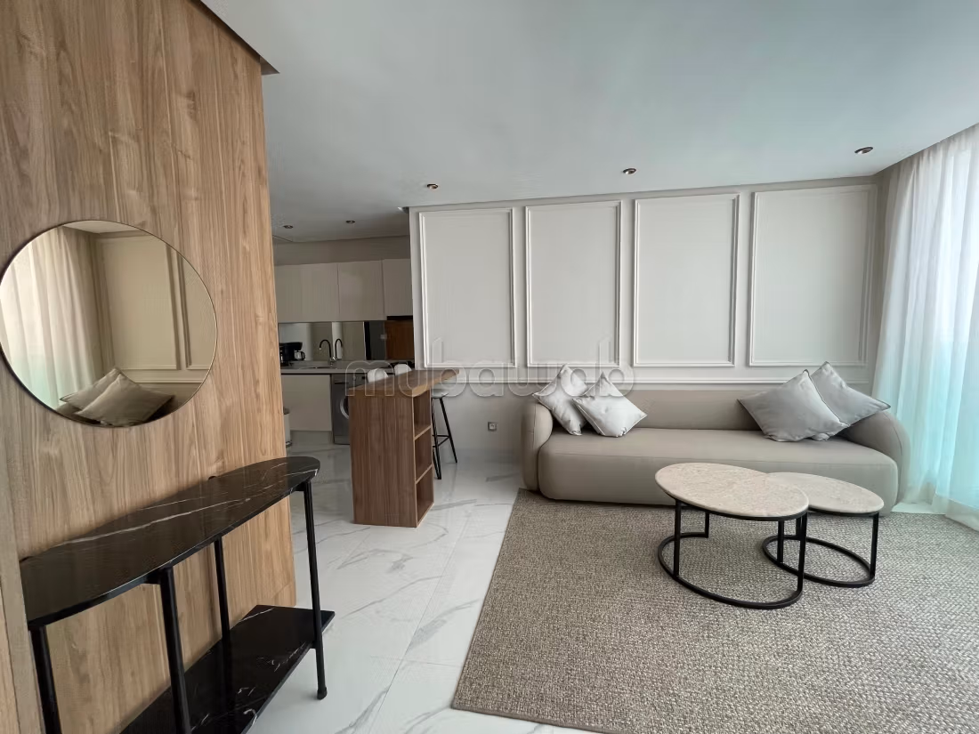 Gemeubileerd studio in Ain Diab zonder uitzicht