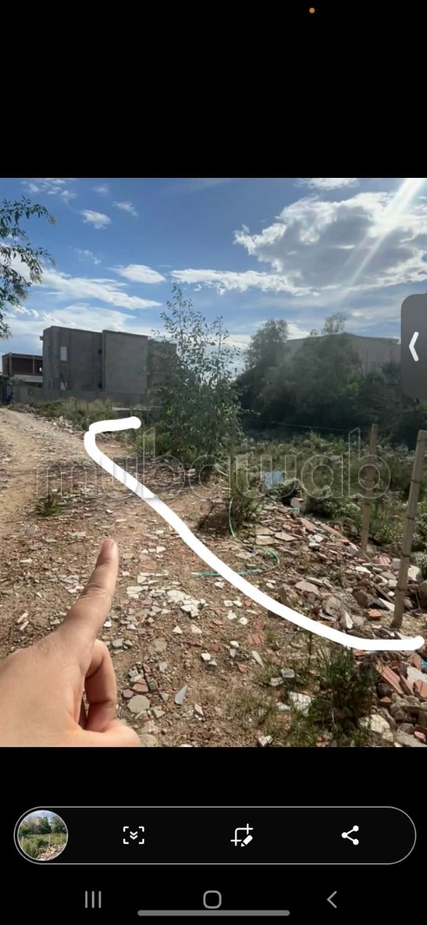 Terrain 355 m a soukra sidi frej