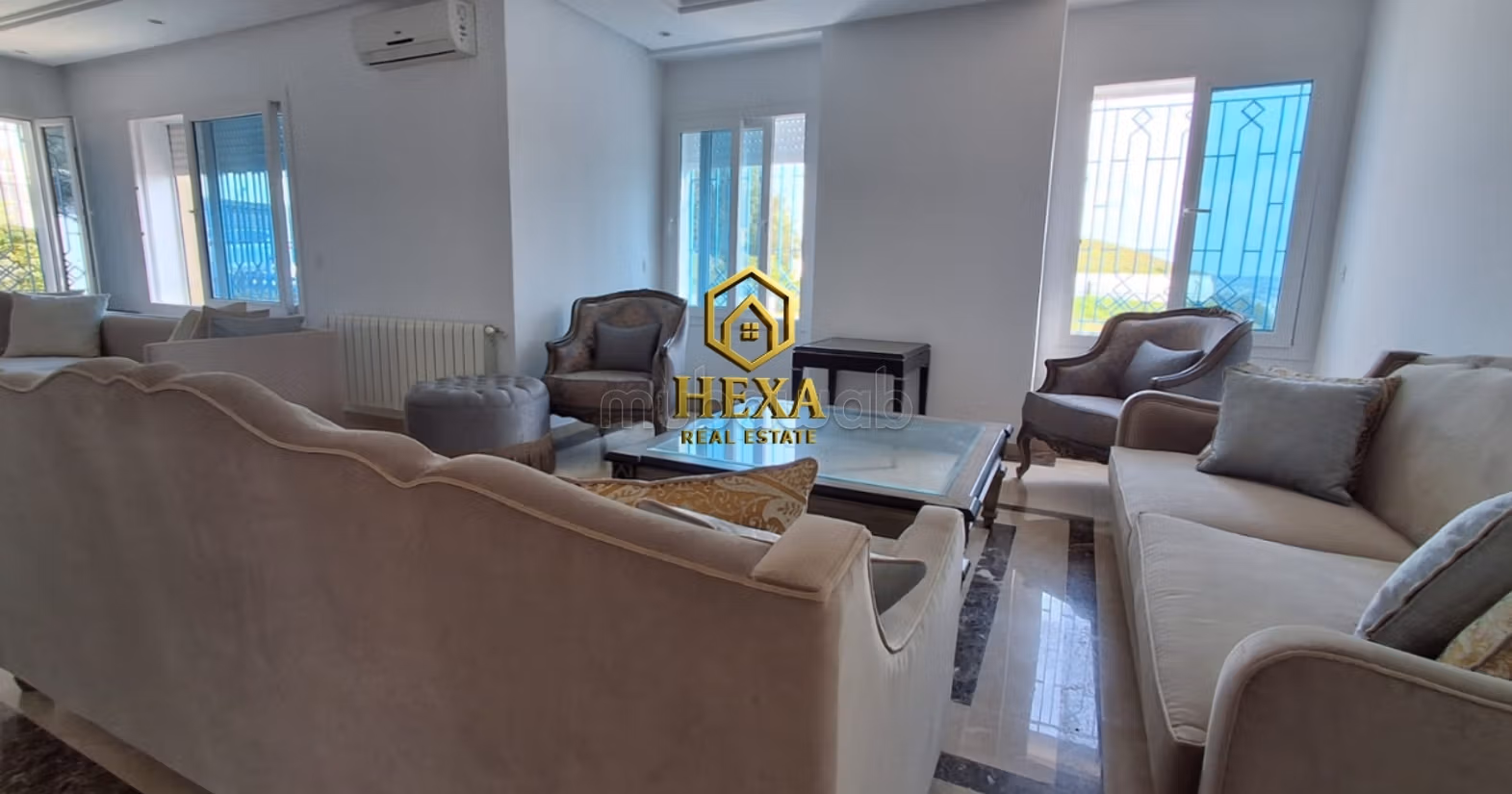 In affitto una villa con piscina a Gammarth