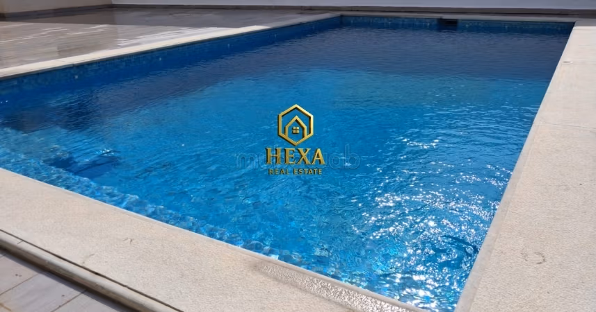 For rent a villa with pool in Gammarth