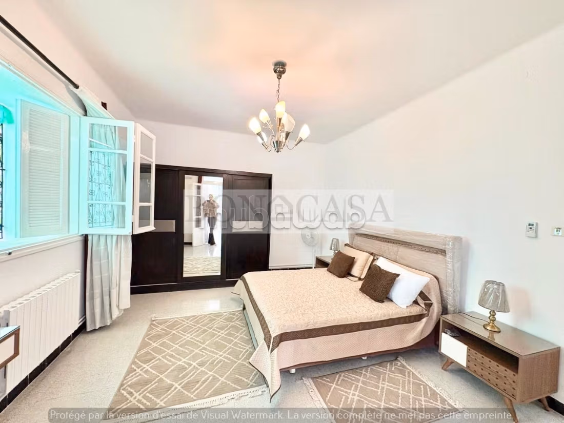 S3 Meublé avec jardin à louer au coeur de la Marsa