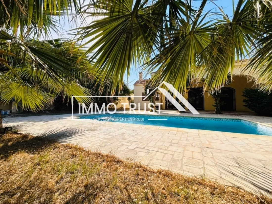 Single-storey Villa S4 with pool in La Soukra