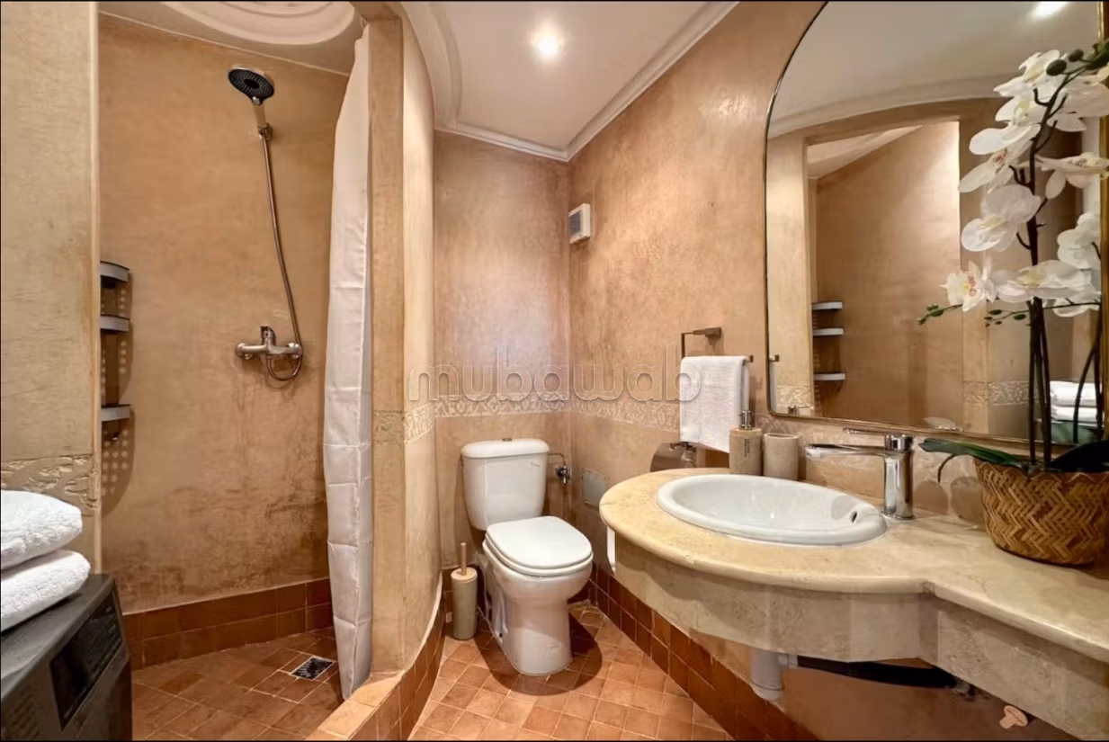 Appartement 3 Chambres, Piscine Commune, Gueliz