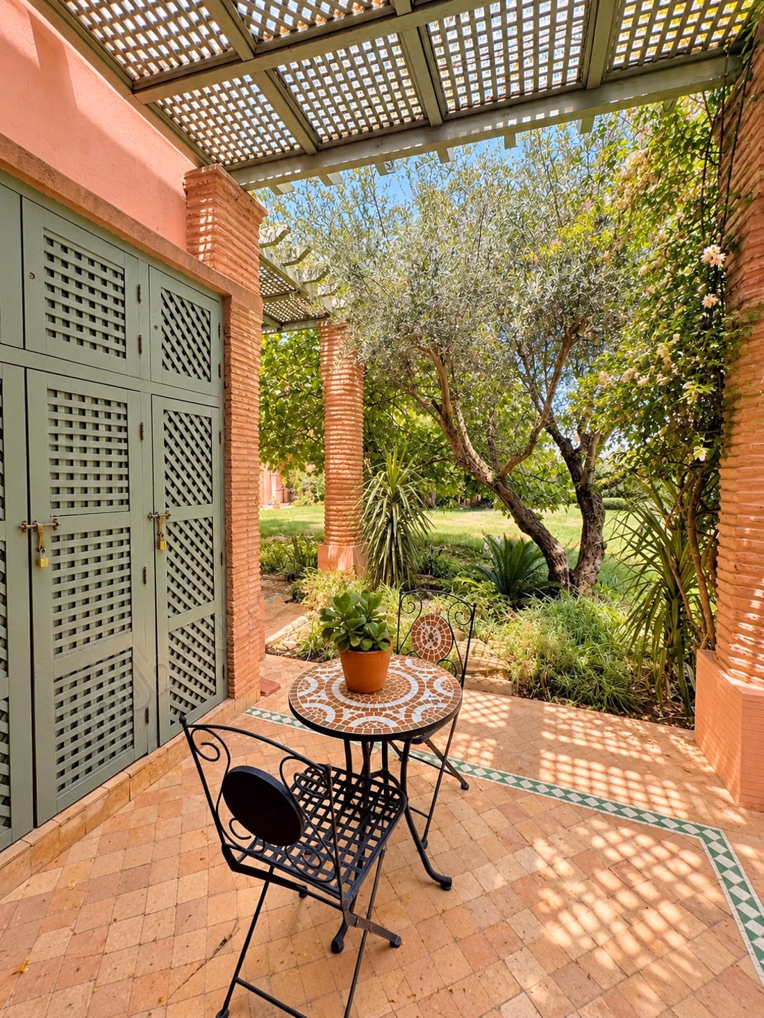 Appartement 2 Chs avec jardin sans vis à vis