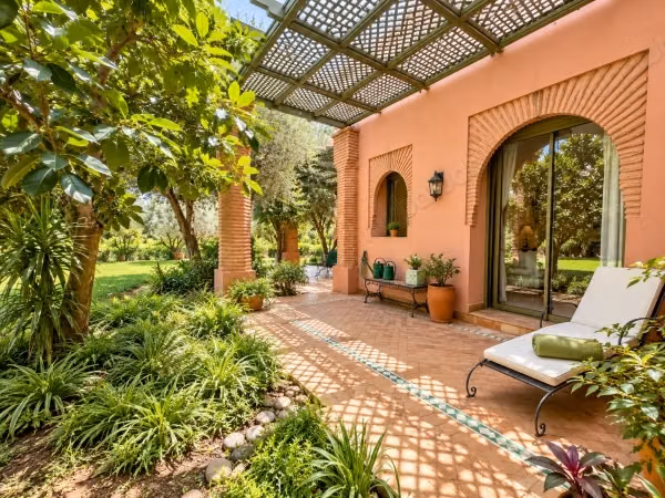 Appartement 2 Chs avec jardin sans vis à vis