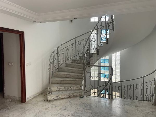 Vente villa angle de 2 rues a el menzah 1