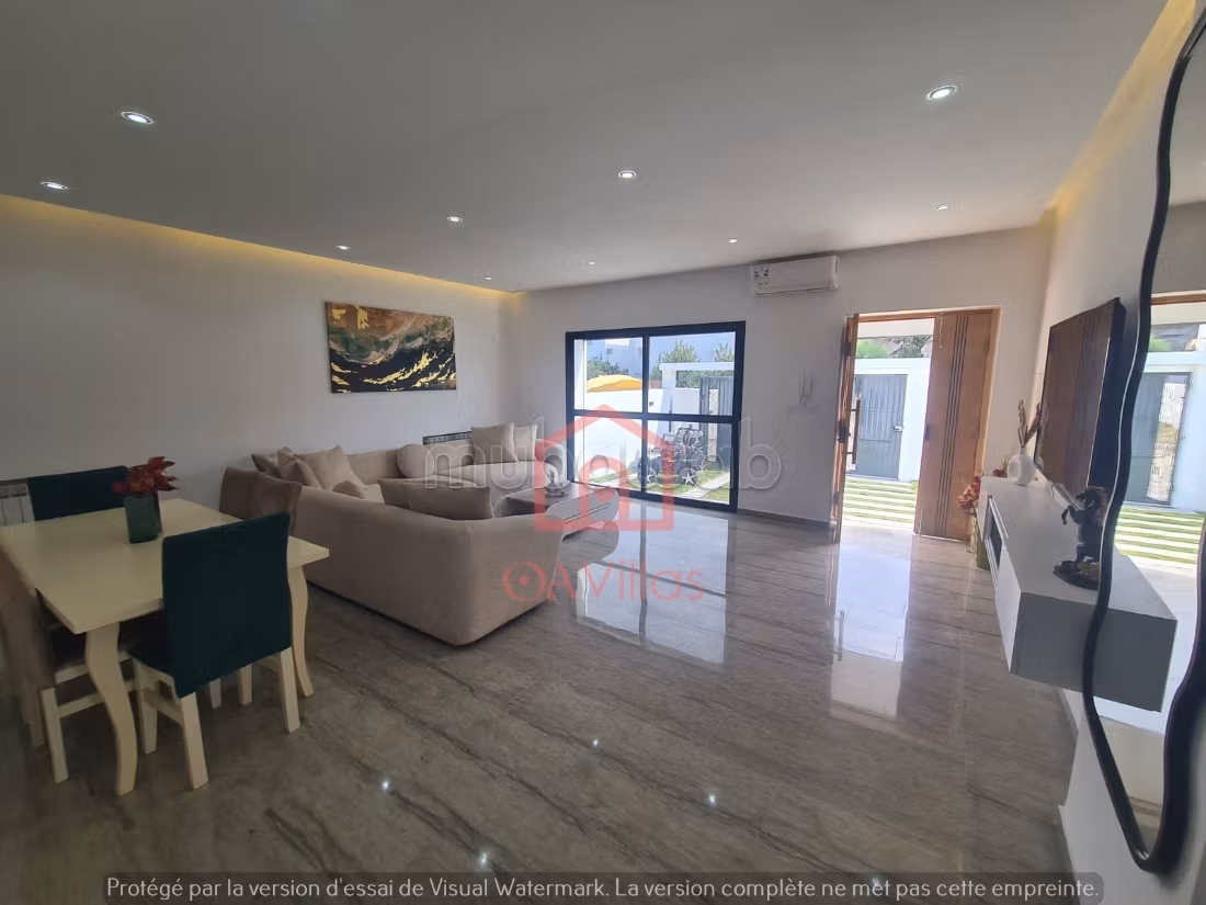 Superba villa s3 a Hammamet in affitto per notte
