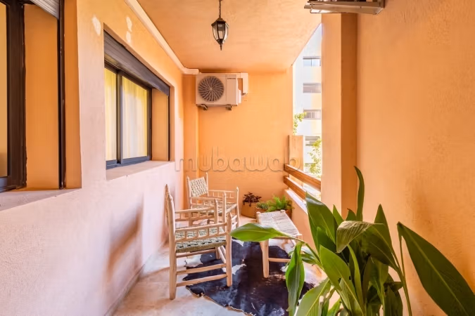 شقق للكراء ب عرصة سباعية. المساحة 160 م². مسبح وخدمة الكونسياج