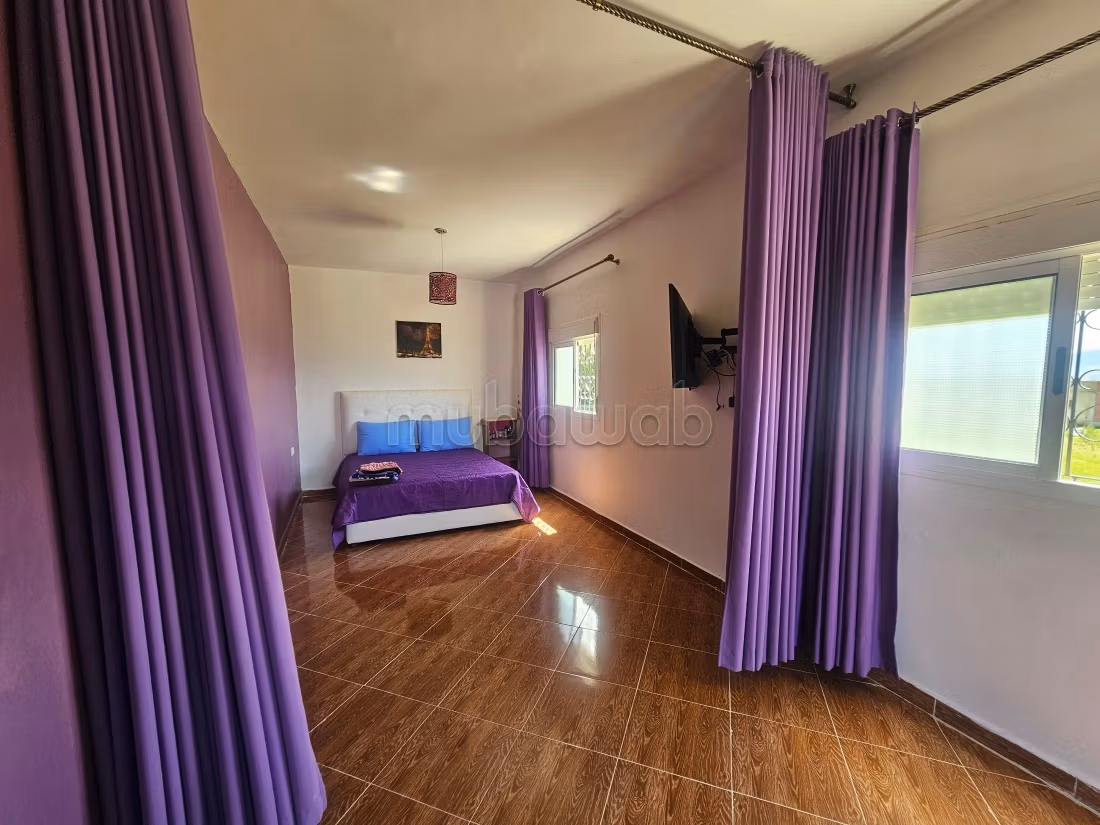 Villa à vendre avec vue exceptionnelle sur le Barrage Chérif Idrissi 
a Zinat Tétouan