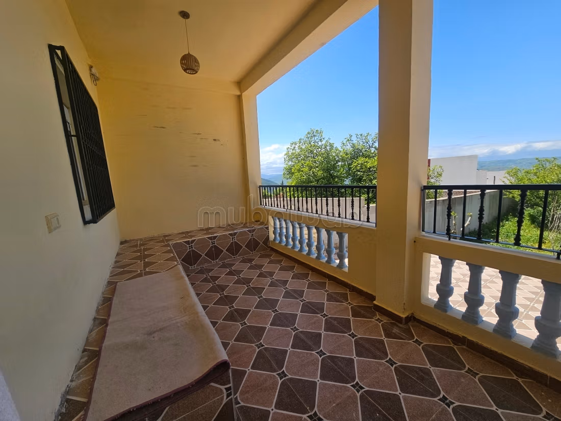 Villa à vendre avec vue exceptionnelle sur le Barrage Chérif Idrissi 
a Zinat Tétouan