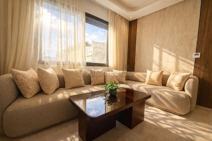 Furnished apartment with large terrace