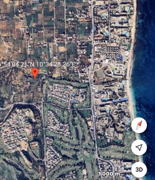 Terreno di 312m² Kantaoui – Golf e Baia