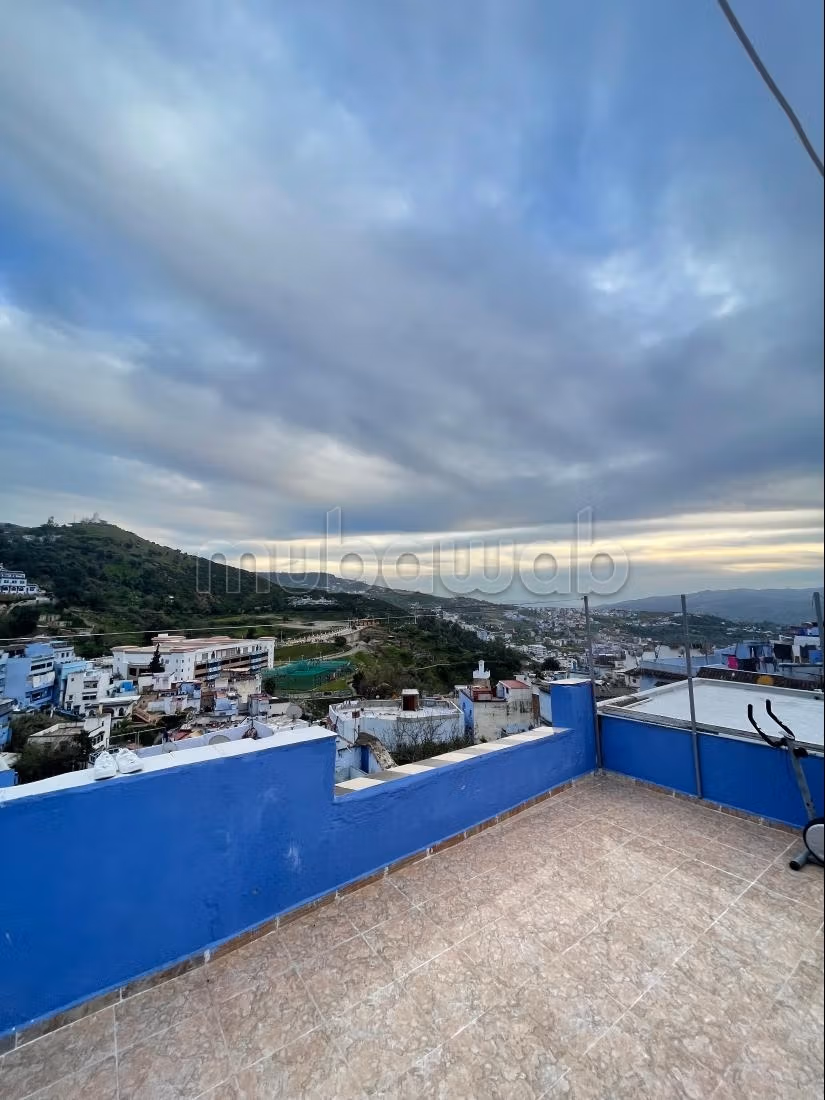 Casa duplex con terrazza e vista panoramica a Chefchaouen