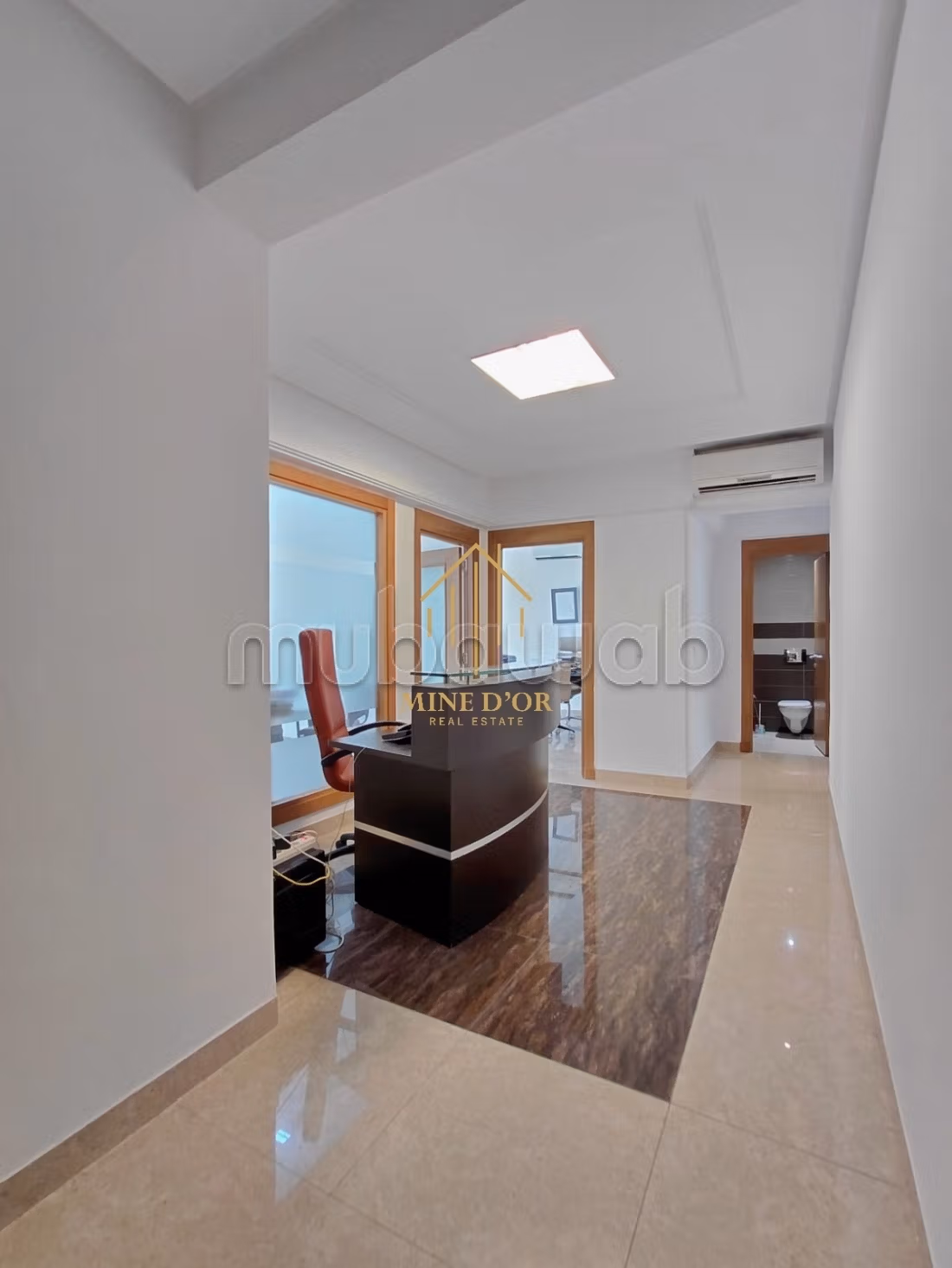 Location Bureau H3 haut standing au Centre Urbain Nord