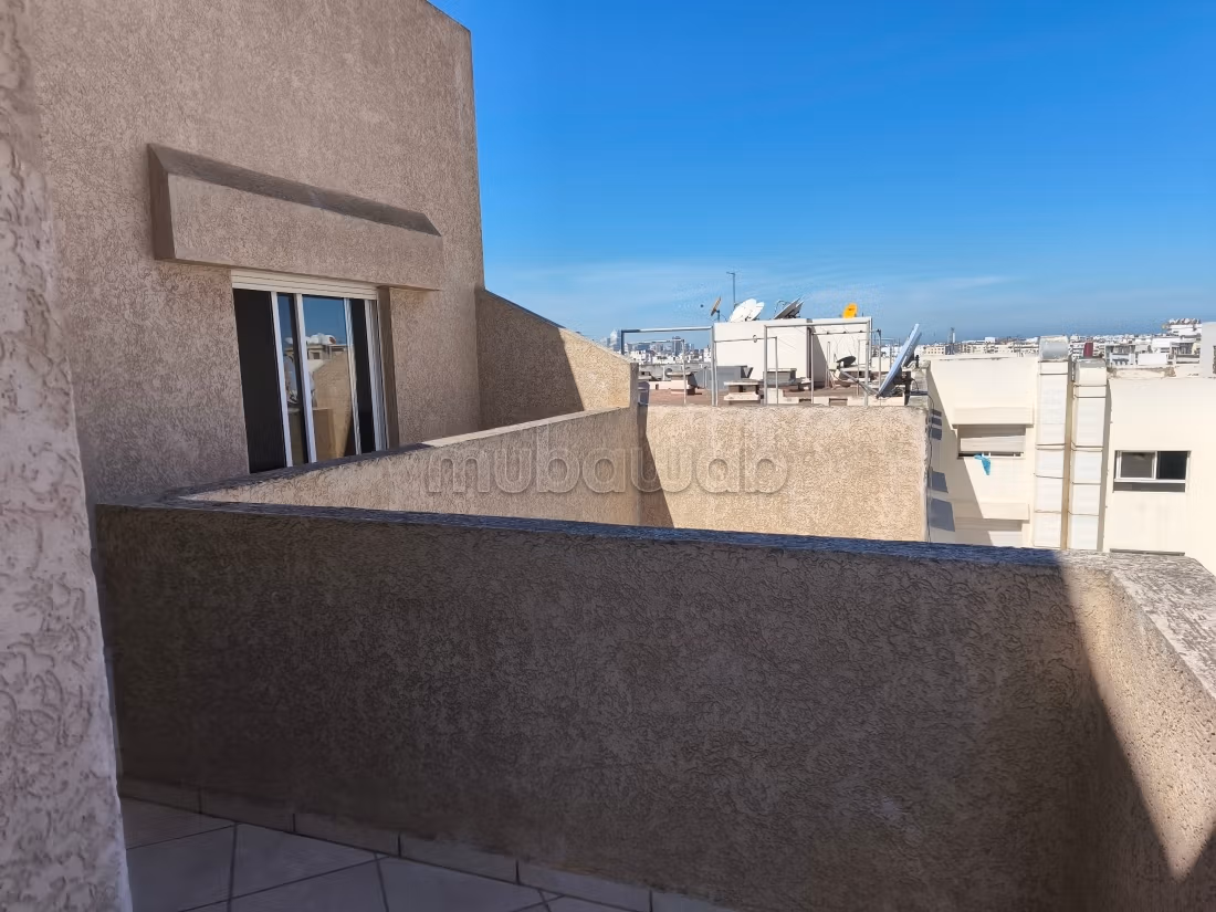 Apartment with terrace near bd abdelmoumen Anwal