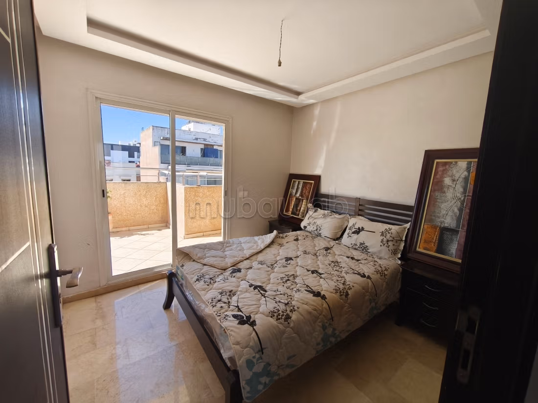 Apartment with terrace near bd abdelmoumen Anwal