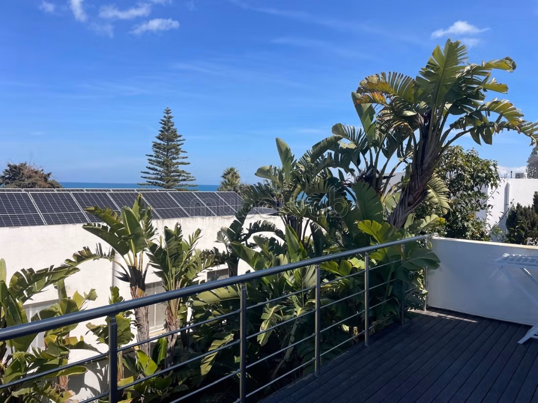 Location appartement meublée avec piscine a la marsa cube