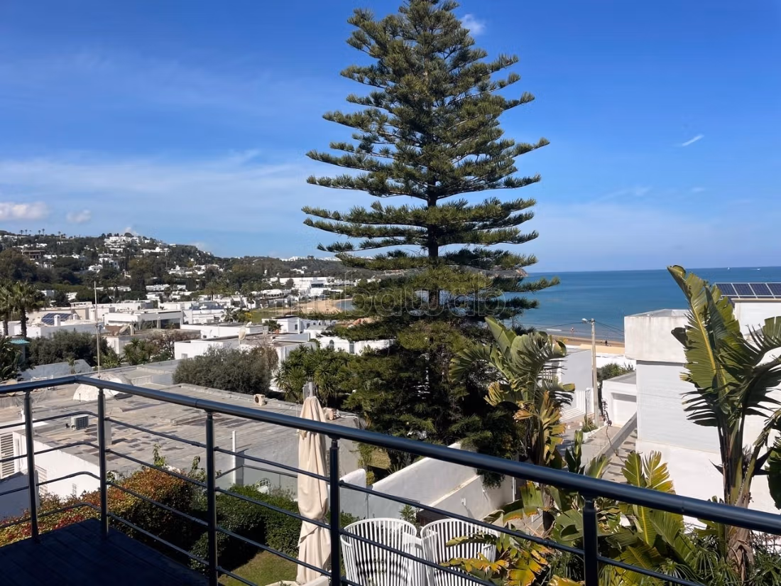 Location appartement meublée avec piscine a la marsa cube