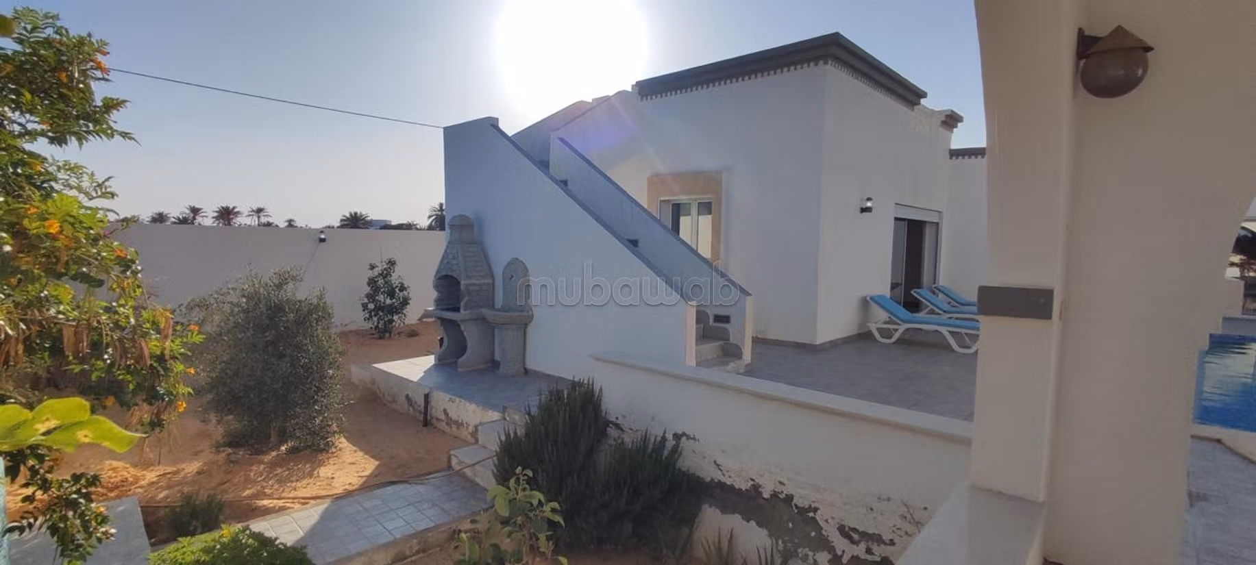 Villa with a zero-visibility pool in Djerba