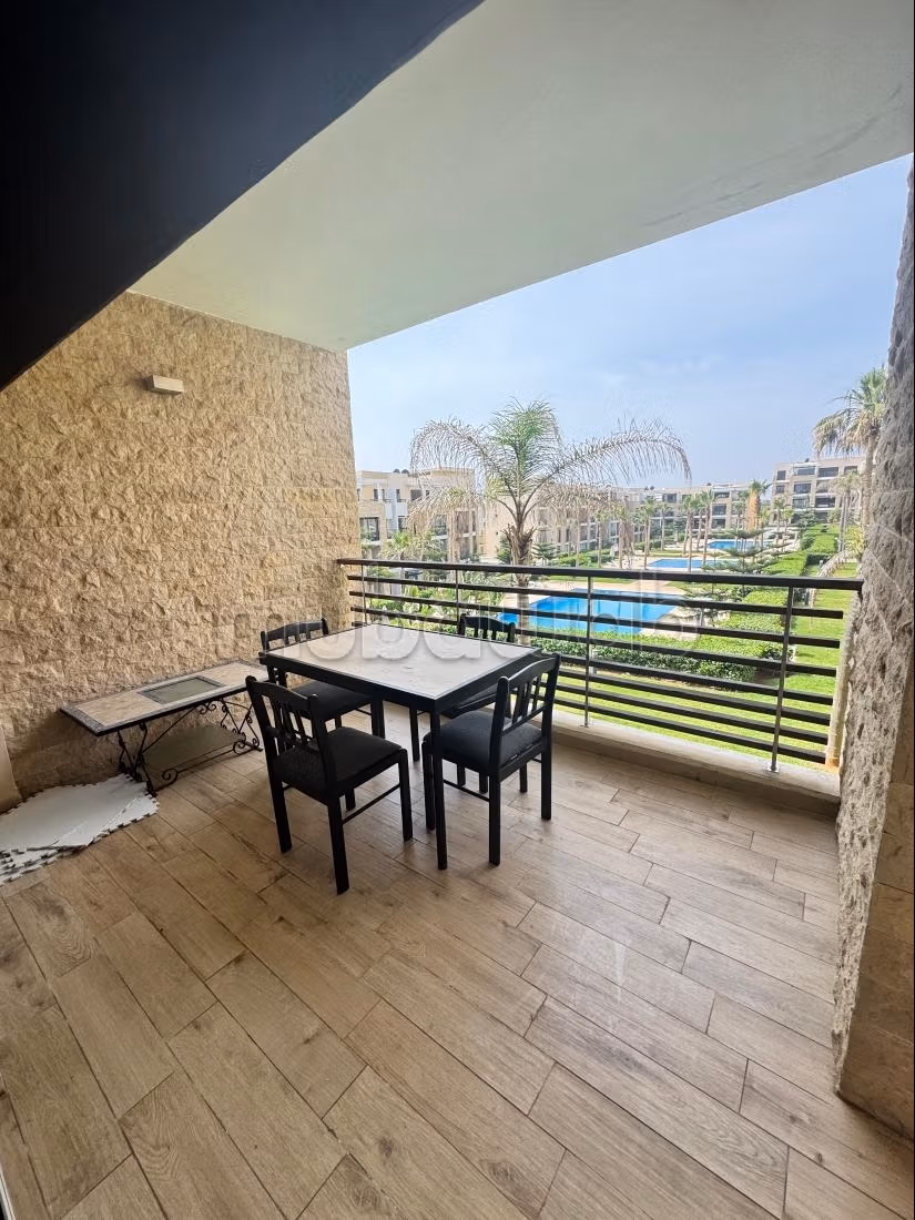 Appartement à louer à Sidi Bouknadel. 
Surface de 90 m². 
Meublé