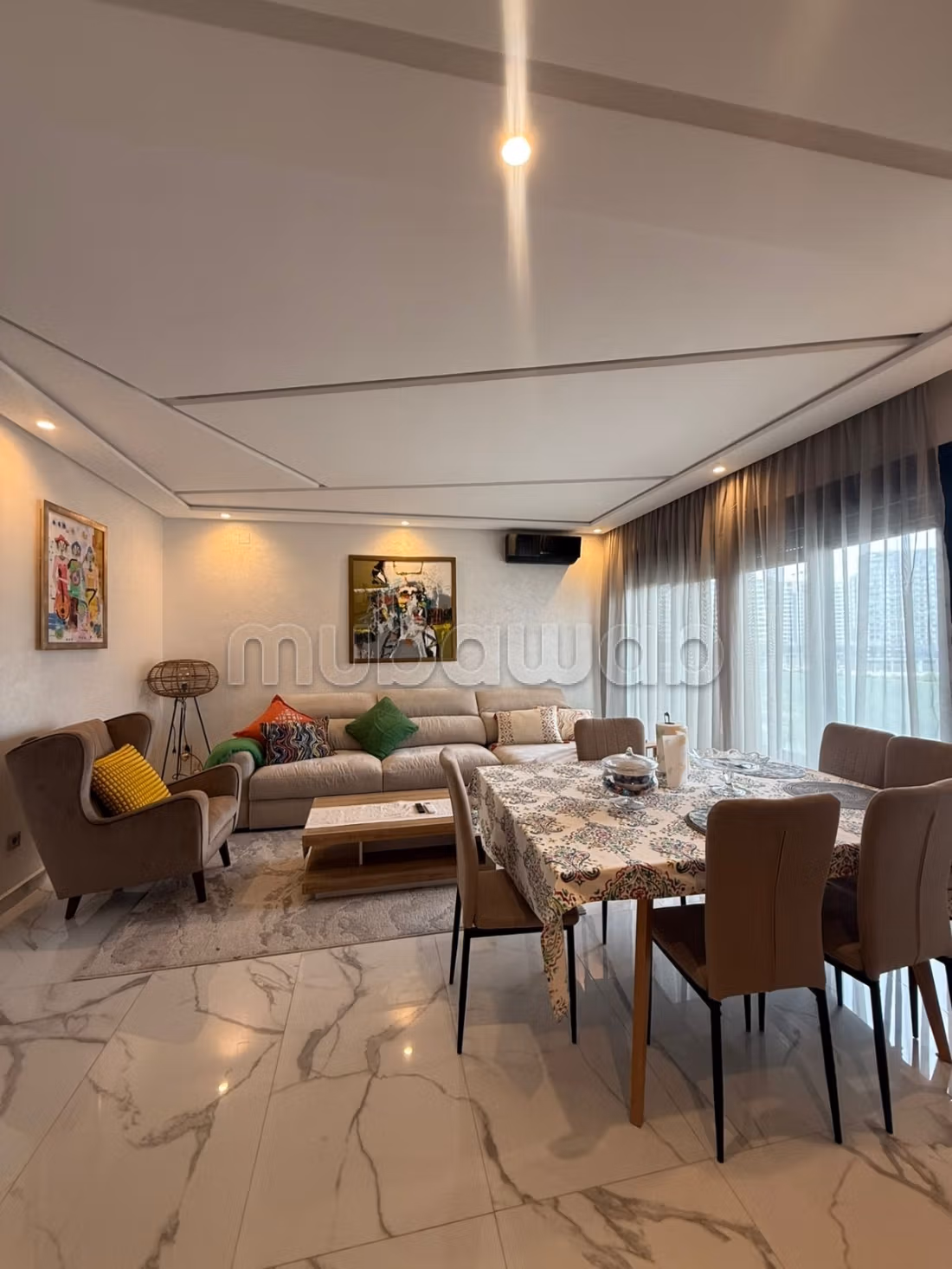 A Louer: Appartement neuf avec piscine 3 chambres