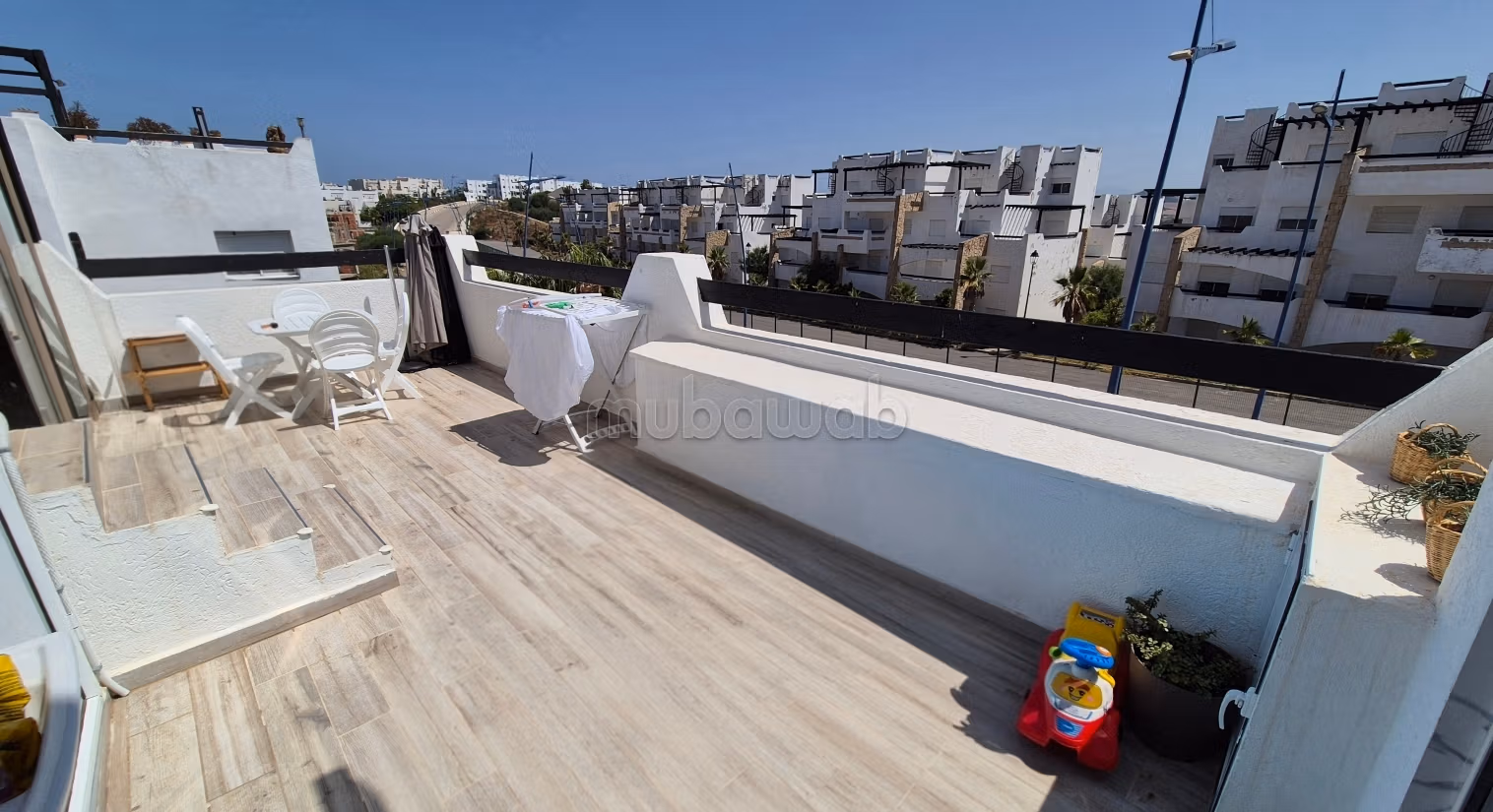 Apartment with Solarium, AlCudia Smir, 3 Facades, 128m²