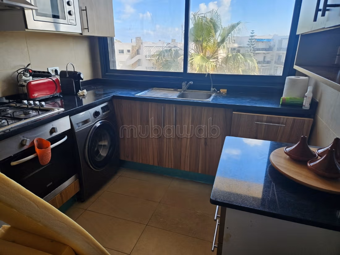 Loue appt meuble residence securise vue/mer