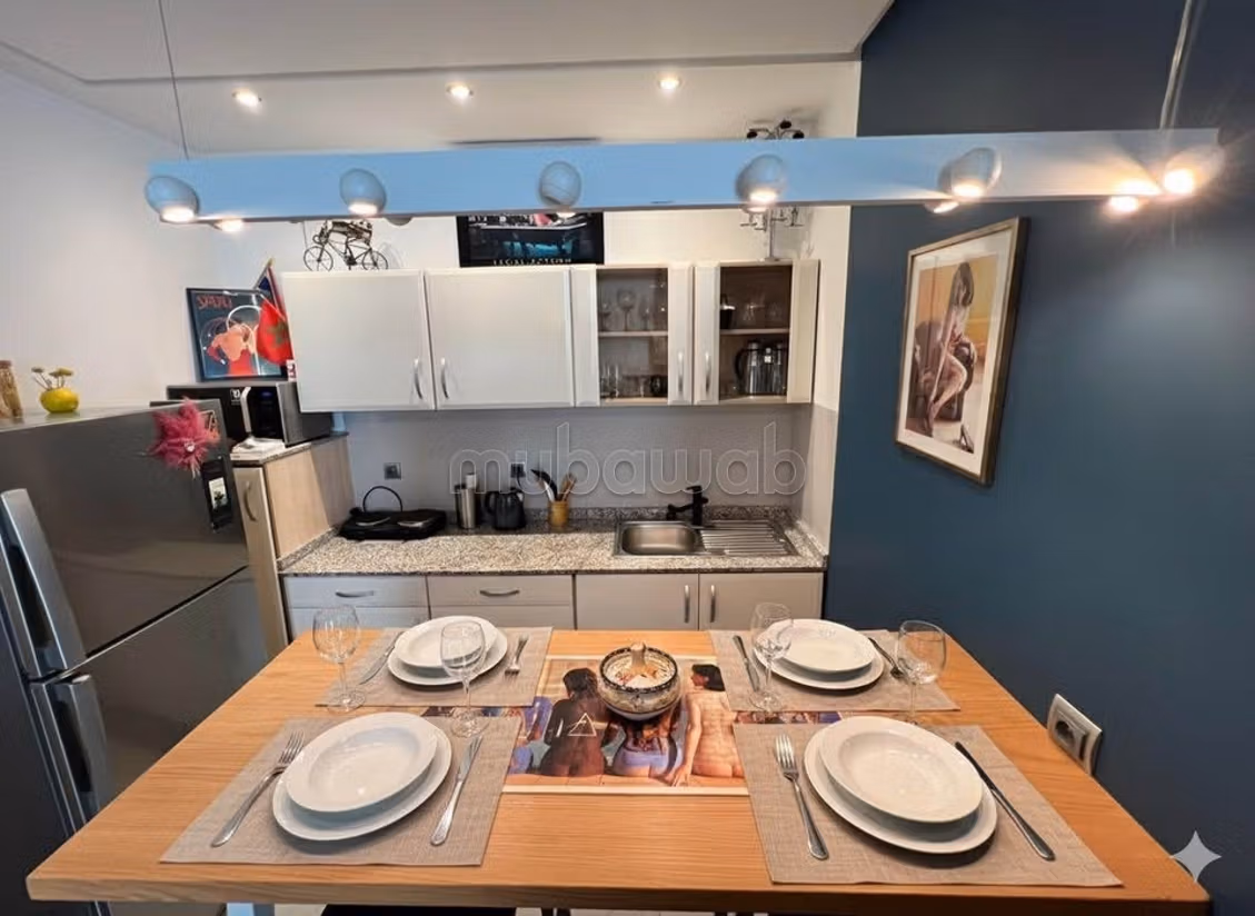 Gerenoveerd gemeubileerd studio van 45m² Bachkou