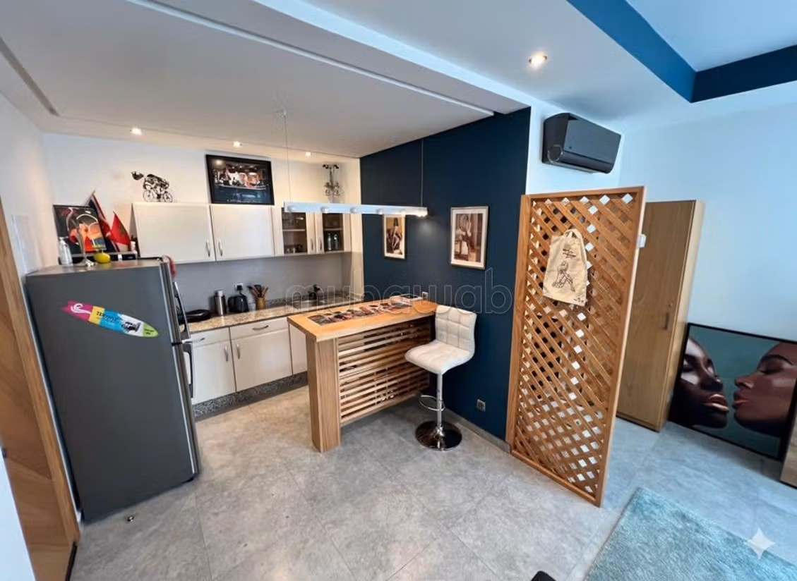 Gerenoveerd gemeubileerd studio van 45m² Bachkou