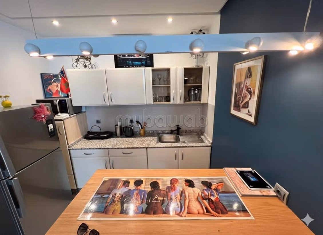 Gerenoveerd gemeubileerd studio van 45m² Bachkou