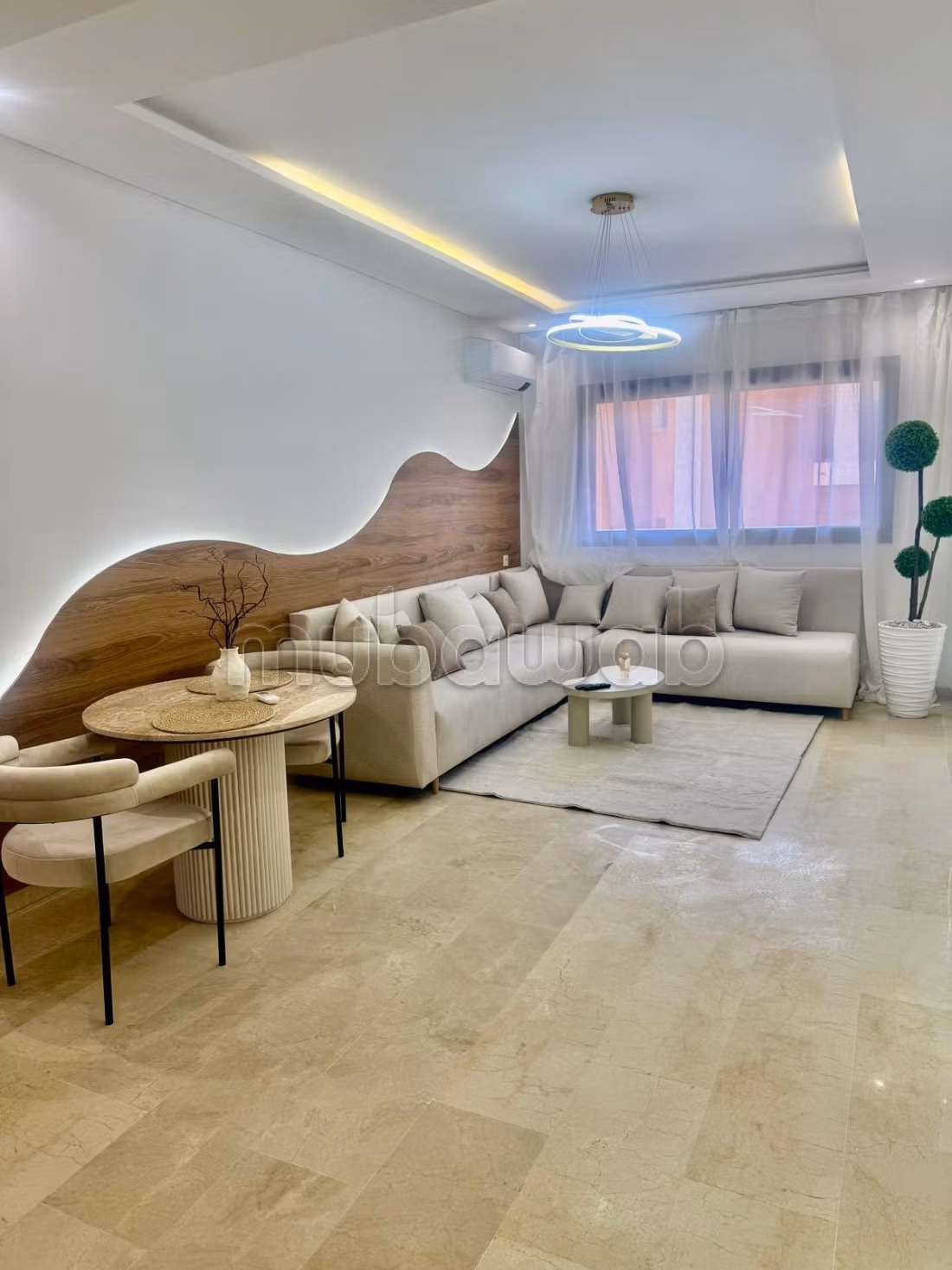 Superbe appartement meublé à vendre gueliz