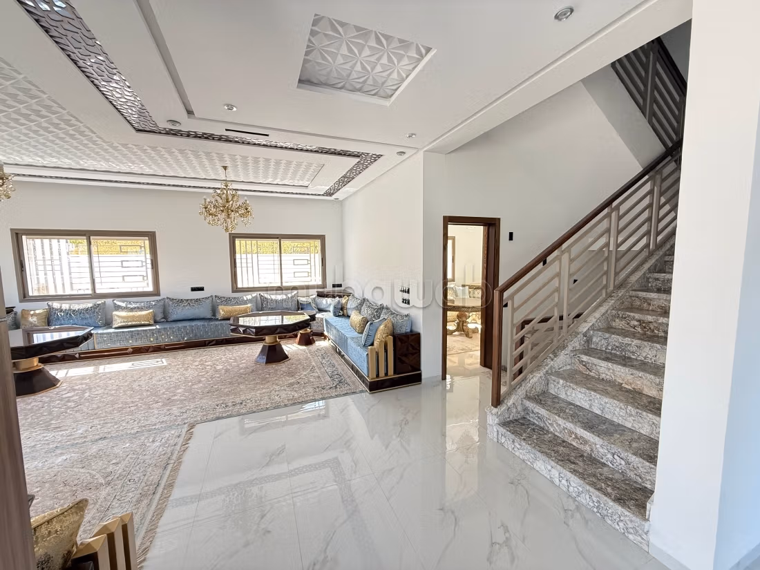 Vente d’une superbe villa neuve sur sidi yahya zaer