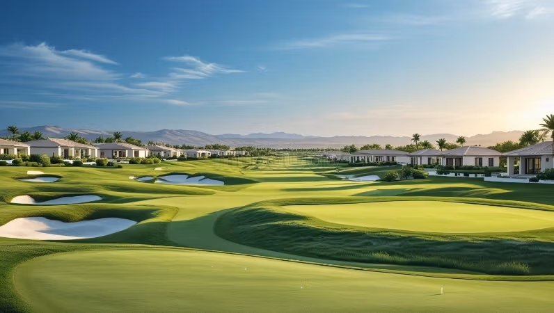 Lots de terrain au cœur d’une résidence de standing avec golf