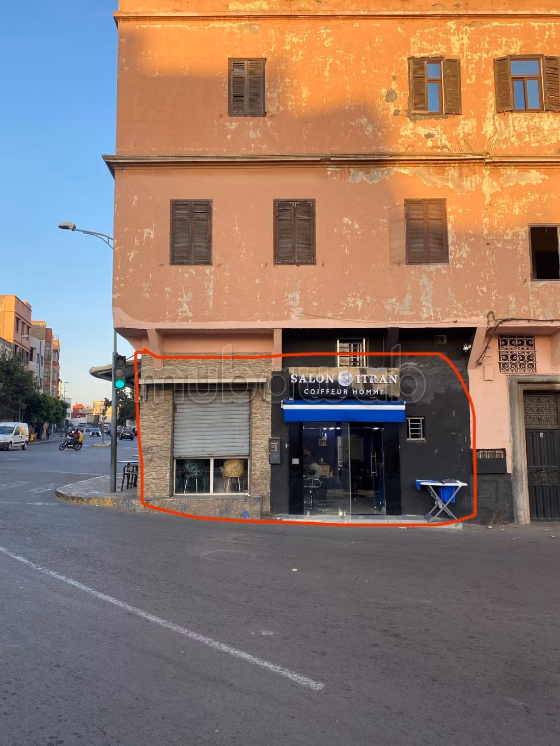 Salone di bellezza professionale per uomini