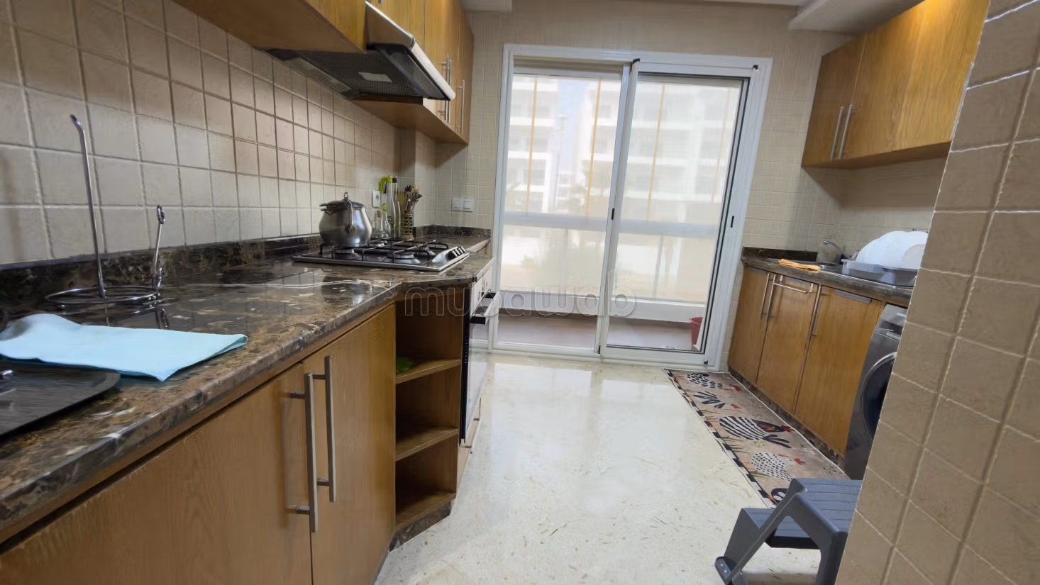 Appartement 3ch meublé à louer longue durée – 150 m² – front de mer dar bouazza