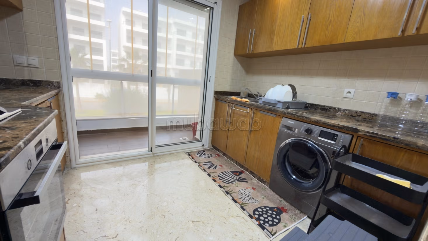 Appartement 3ch meublé à louer longue durée – 150 m² – front de mer dar bouazza