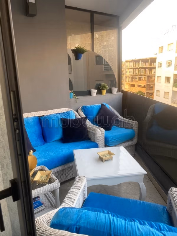 Apartamento amueblado en alquiler terraza en Borgoña Oeste