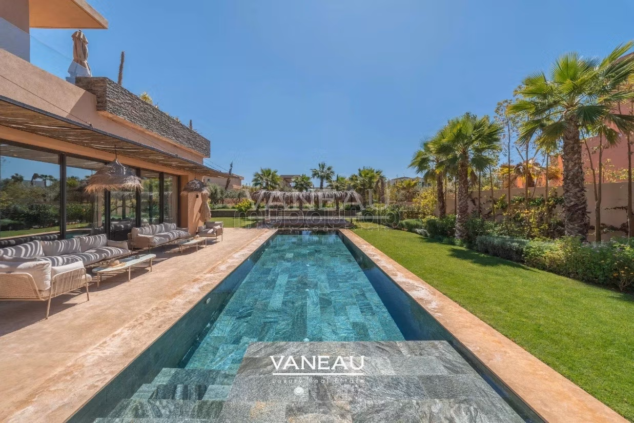 Villa de Luxe avec 6 Suites sur le Golf d'Amelkis