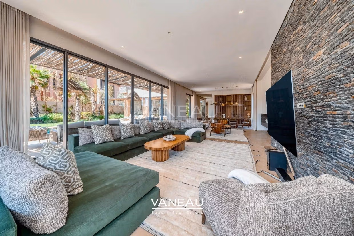 Villa de Luxe avec 6 Suites sur le Golf d'Amelkis