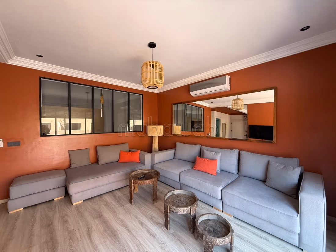 Superbe appartement à vendre à Guéliz. 3 chambres agréables. Meublé