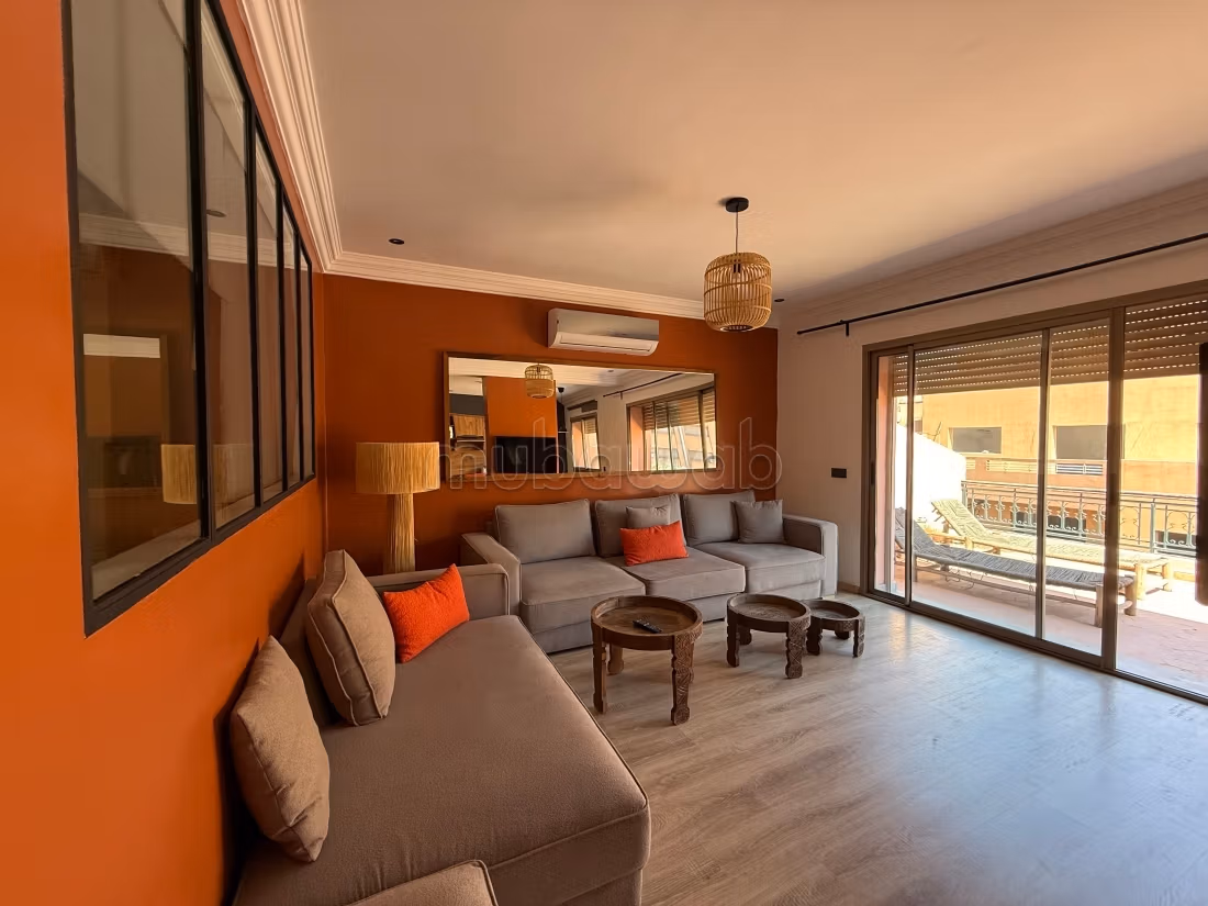 Superbe appartement à vendre à Guéliz. 3 chambres agréables. Meublé — 2