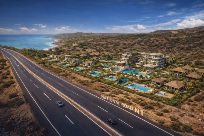 À vendre terrain de 6 hectares en bord de mer à taghazout
