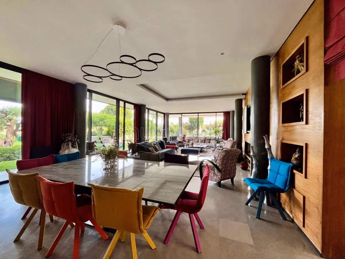 Villa in prima linea di golf, Marrakech