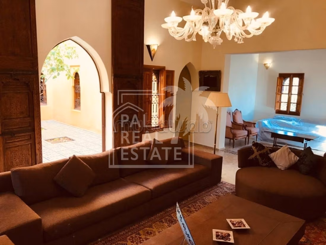 Top affaire vente villa riad à bab atlas