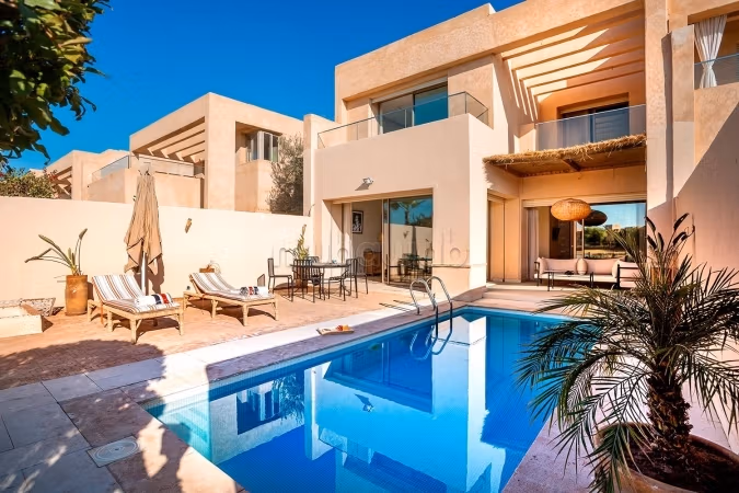 Villa en front golf